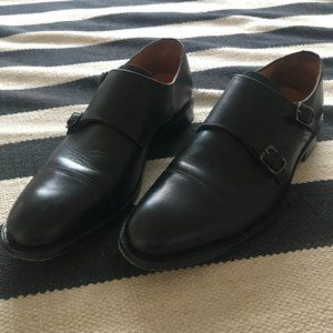 Black Double Monk Strap (gy welt)
